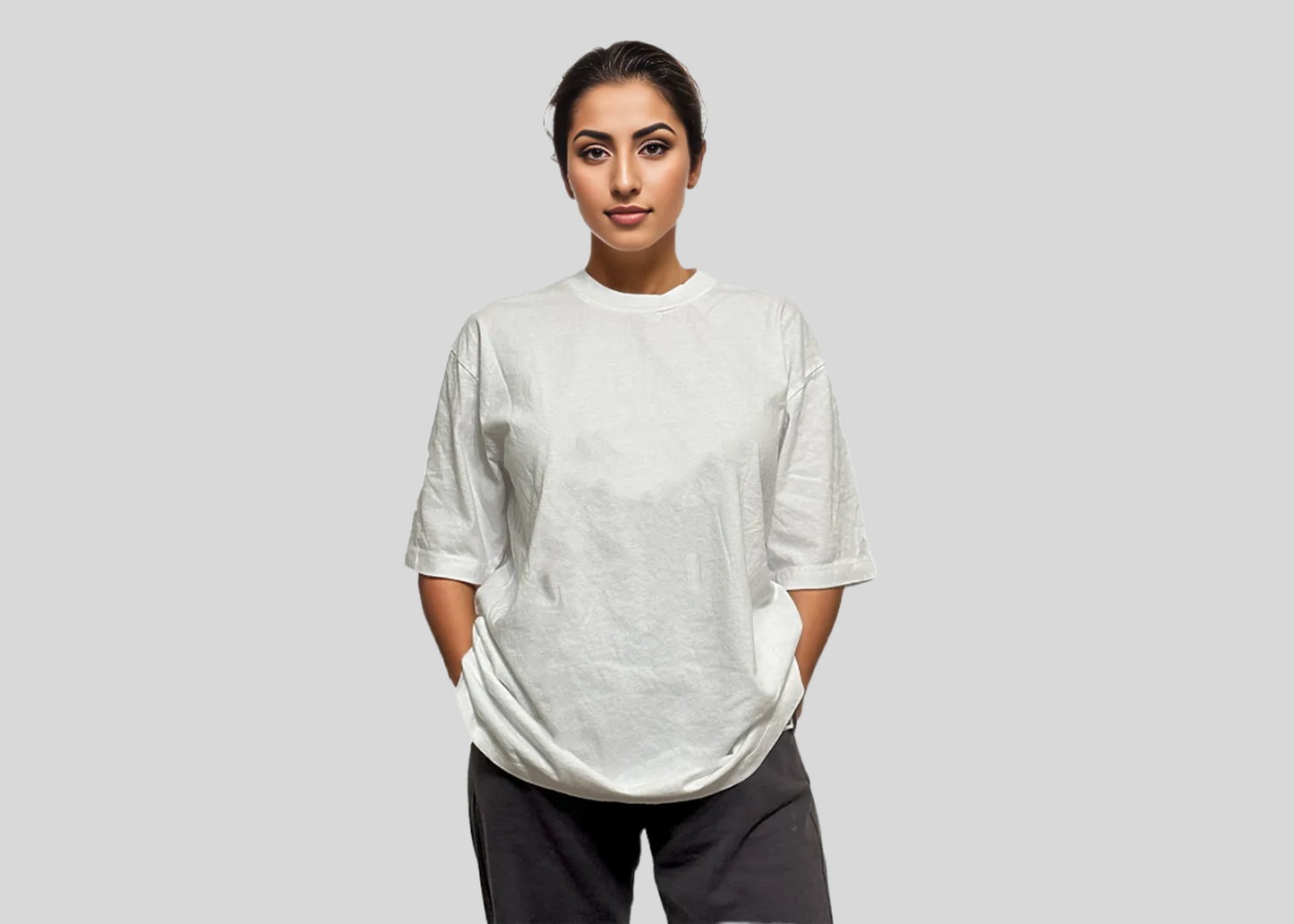 Oversized white shirt 100% Cotton